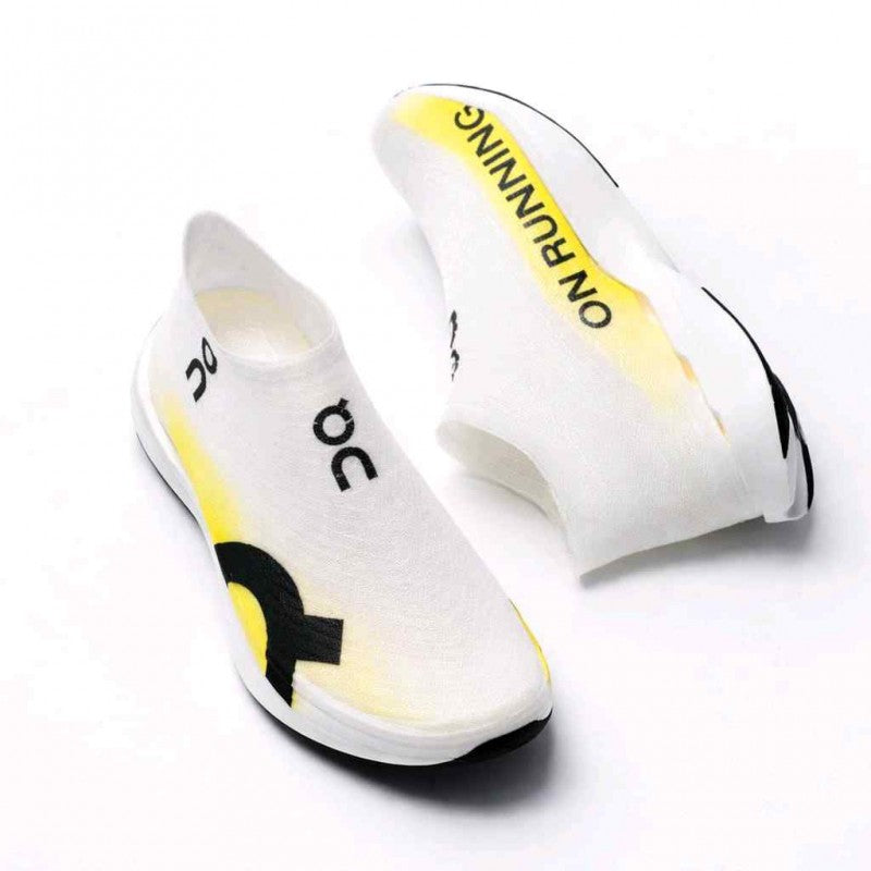 On Cloudboom Strike LS White Yellow 5067