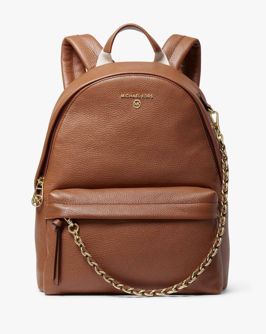 Michael1214 Kors MK Slater Premium Backpack With Dust Bag (Brown - 1214)