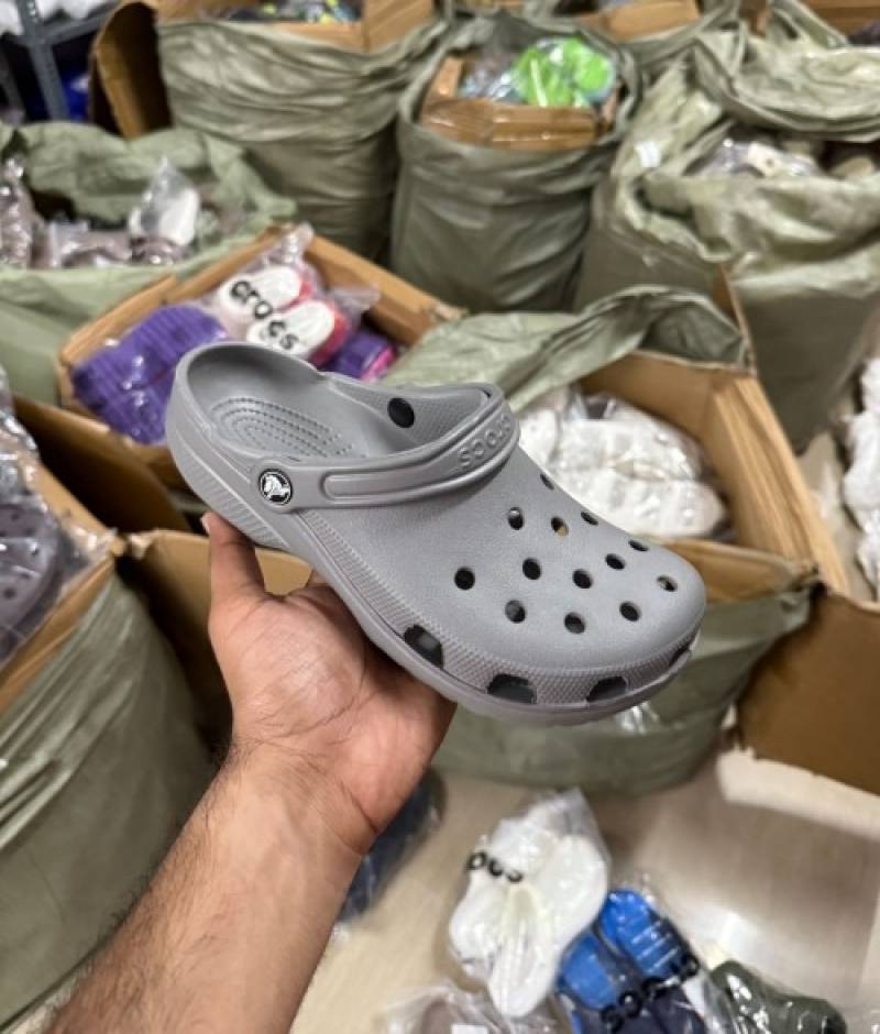 Crocccs Classic Clogs Grey