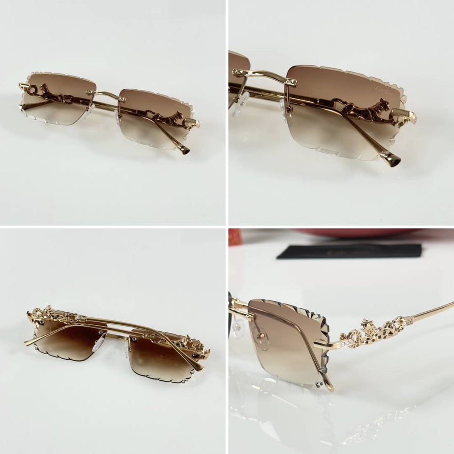 Cartier 1054 Gold Brown