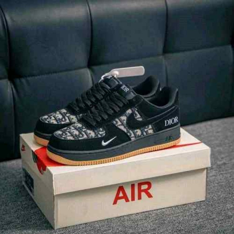 Nike Airforce 1 Low X Diyorr Custom Black 964