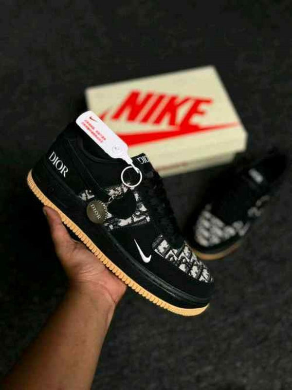 Nike Airforce 1 Low X Diyorr Custom Black 964