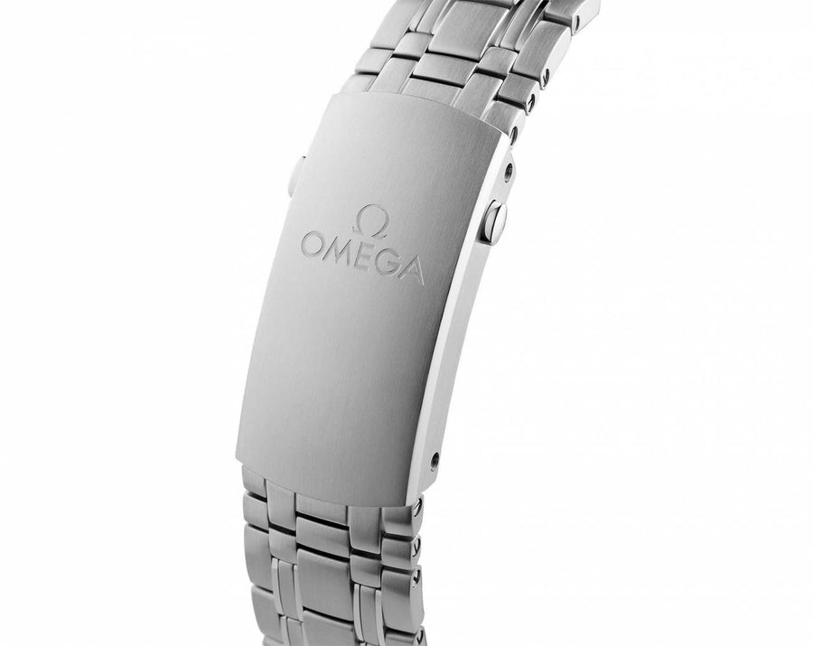 Omega Seamaster Diver 300M Co-Axial Master Chronometer Chronograph silver blue