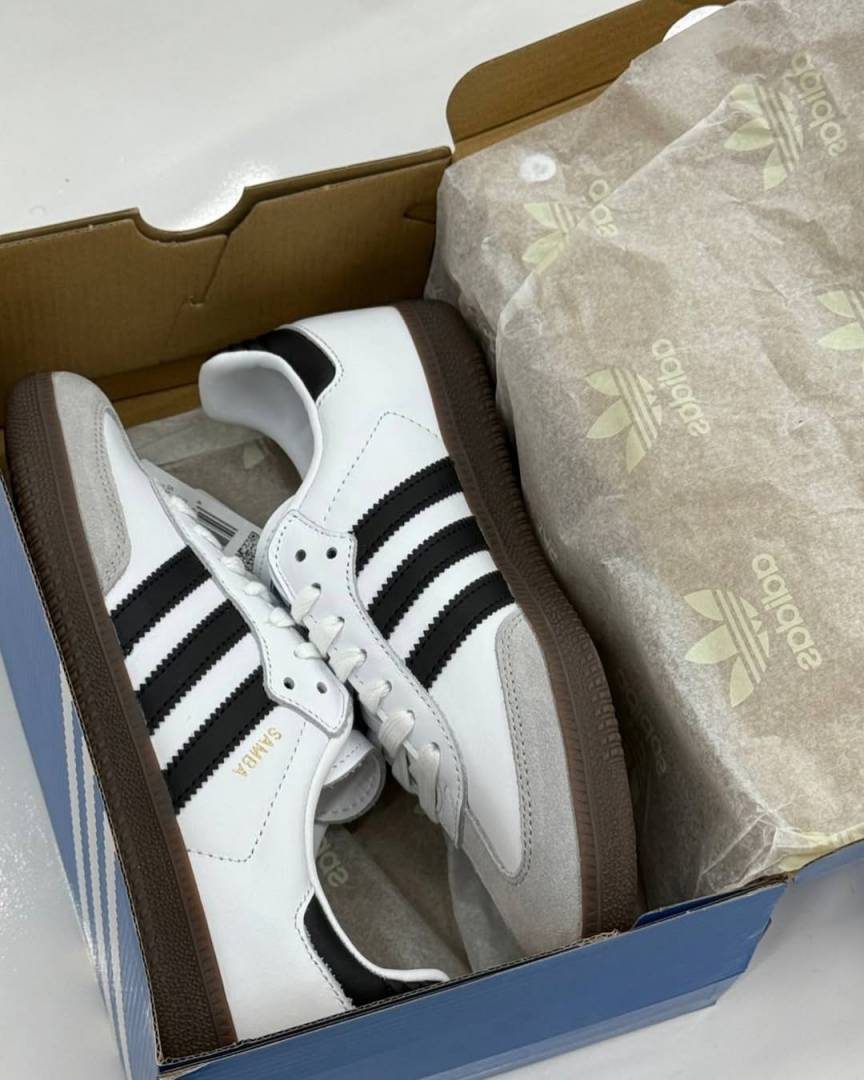 Adidas Samba White Black