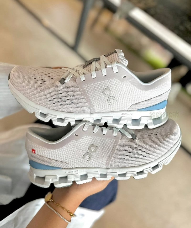 On Running Cloud X 4 Silver Chambray
