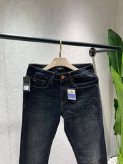 Emporio Arma Green Shade Comfort fit Premium Imported Stretchable Lycra Fabric Denim with Back pocket Emboss Logo 4587