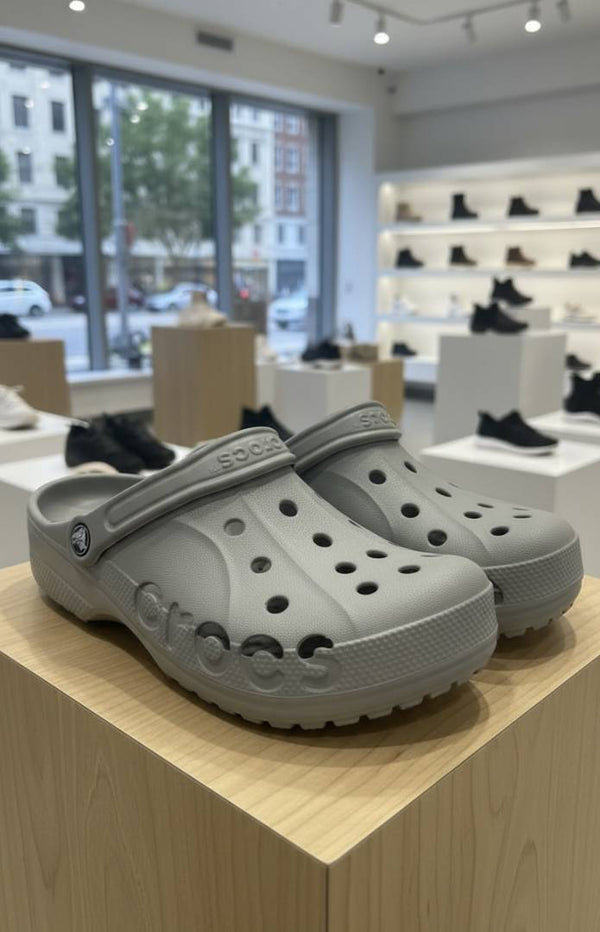 Crocs Baya Clogs Light Grey Clogs