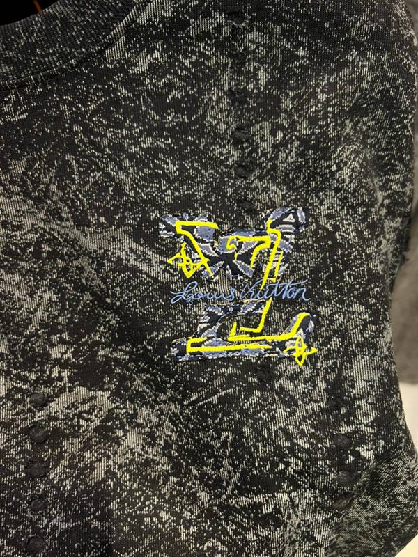 v-uitton imported sweatshirt store article black