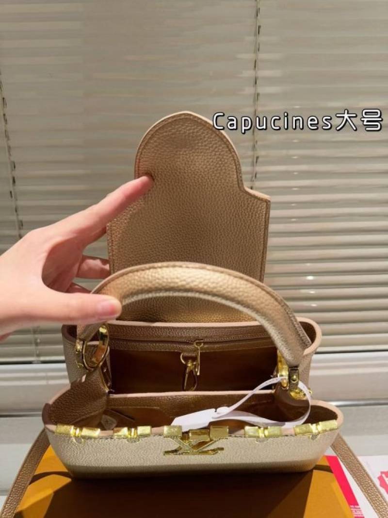 Louis Vuitton CB Gold Capucines Highend With OriginalBox & CarryBag