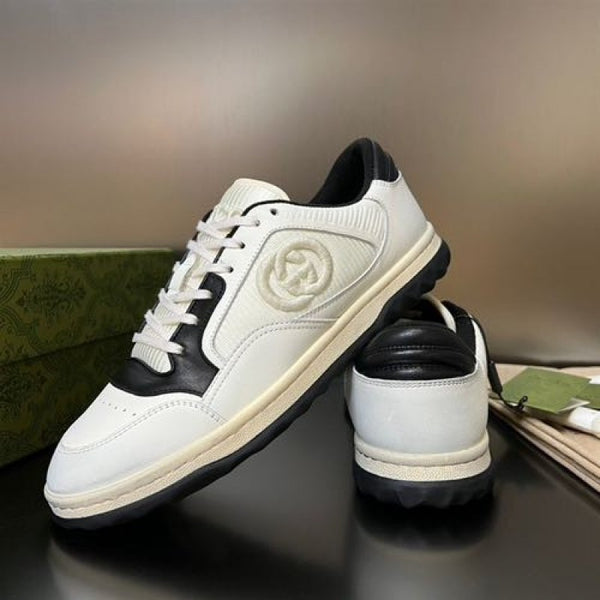 Gucci MAC 80 LEATHER SNEAKER WHITE Black sale