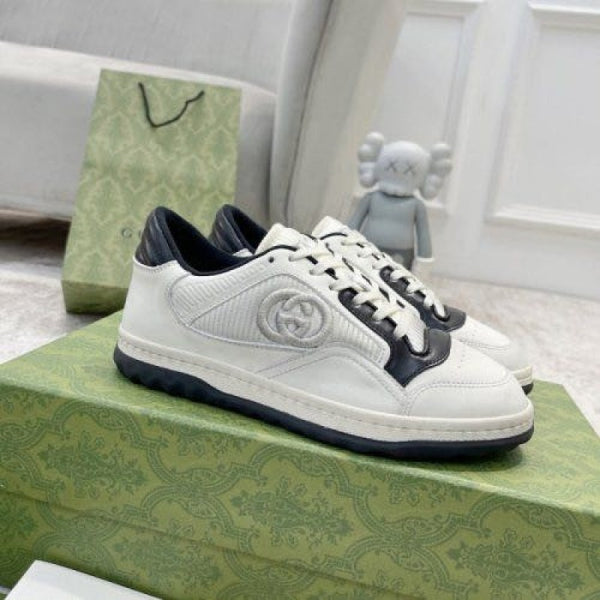 Gucci MAC 80 LEATHER SNEAKER WHITE Black sale