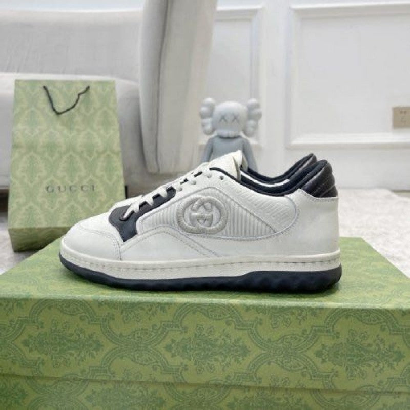 Gucci MAC 80 LEATHER SNEAKER WHITE Black sale