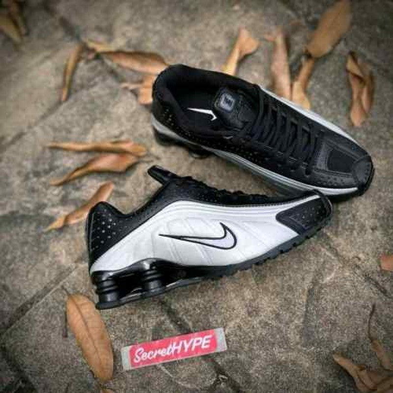 Nike shox R4 preto prata 2280