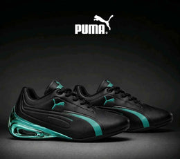 Puma Super GT Black Green 6067