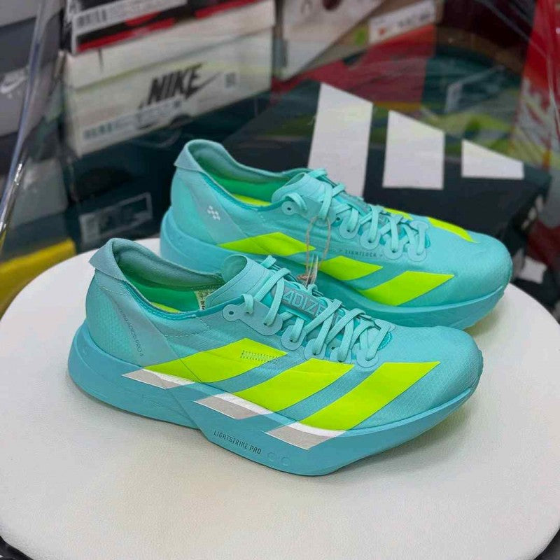 Adidas Adizero Adios Pro 4 Flash Aqua Lucid Lemon