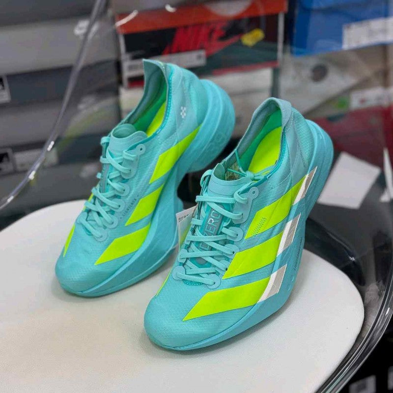 Adidas Adizero Adios Pro 4 Flash Aqua Lucid Lemon
