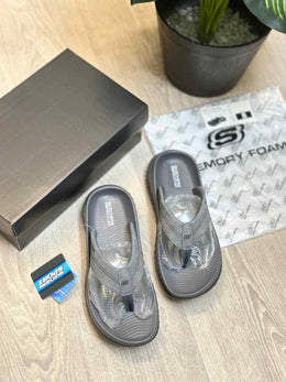 Skechers Go Recover Premium Grey Black Simplex