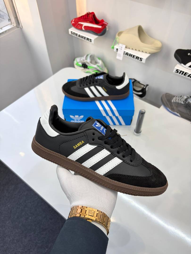 Samba Black White for men Fix