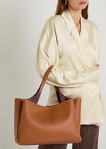Todds T Timeless 2026 Premium Quality Leather Shopping Bag With OG Magnetic Box With Dust Bag (Tan - 1131)