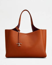Todds T Timeless 2026 Premium Quality Leather Shopping Bag With OG Magnetic Box With Dust Bag (Tan - 1131)