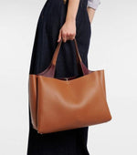 Todds T Timeless 2026 Premium Quality Leather Shopping Bag With OG Magnetic Box With Dust Bag (Tan - 1131)