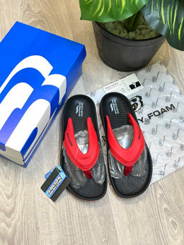 Skechers Hyper Burst Go Recover ArchFit Premium Red Black Simplex