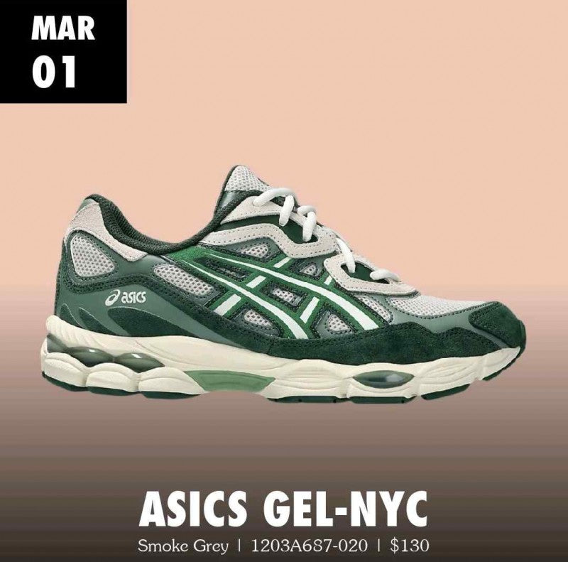 Asics Gel-NYC Formal Garden Smoke grey