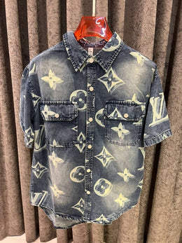 Louis Vuitton IMPORTED STORE ARTICLE DENIM SHIRT