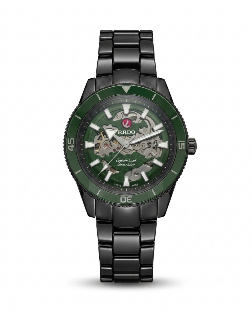 Rado Captain Cook HighTech Automatic Black-Green