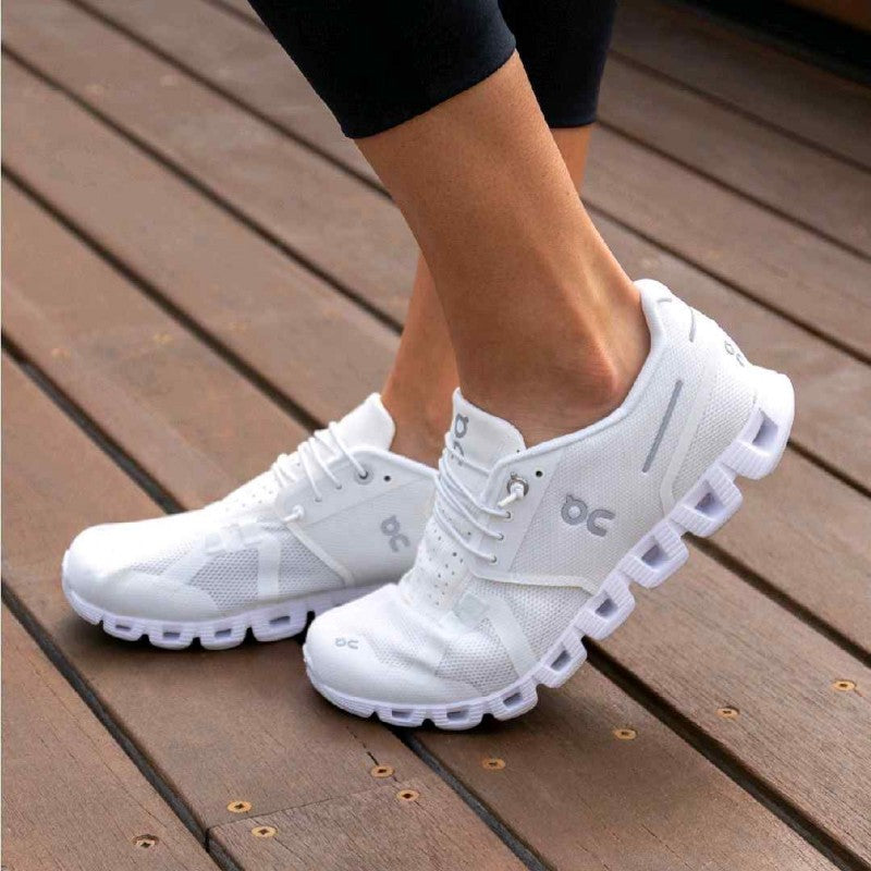 On Running Cloud 5 Triple White 1229