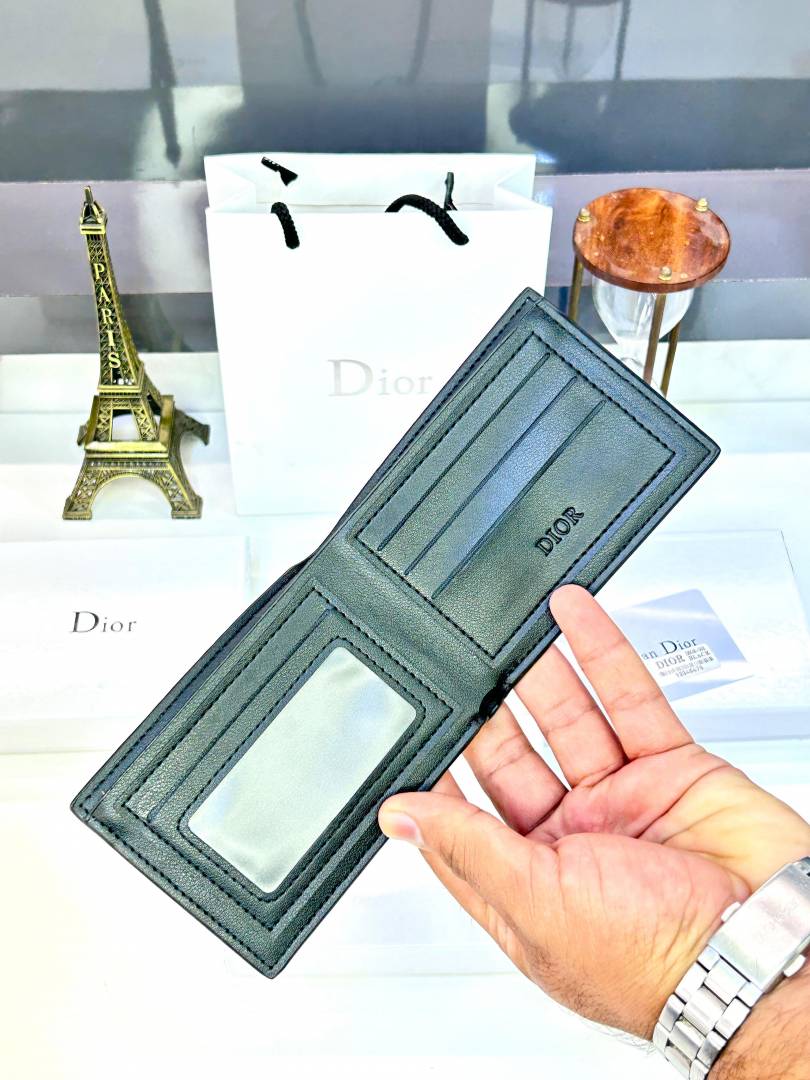 Dior Wallet Black Fa 14