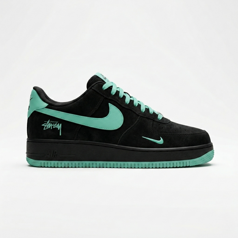 Nike AIRFORCE 1 LOW STUSSY TIFFANY BLUE