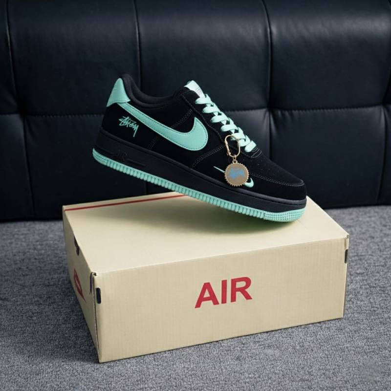 Nike AIRFORCE 1 LOW STUSSY TIFFANY BLUE