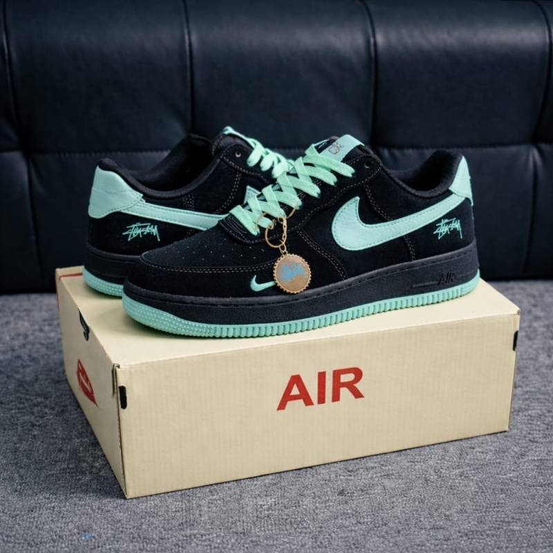 Nike AIRFORCE 1 LOW STUSSY TIFFANY BLUE