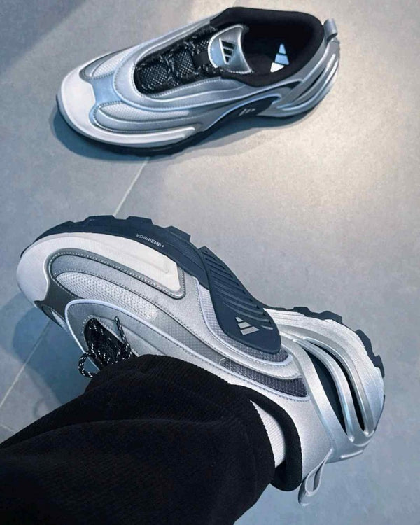 Adidas Wonder Runner Turbo Metallic Silver Blue 266