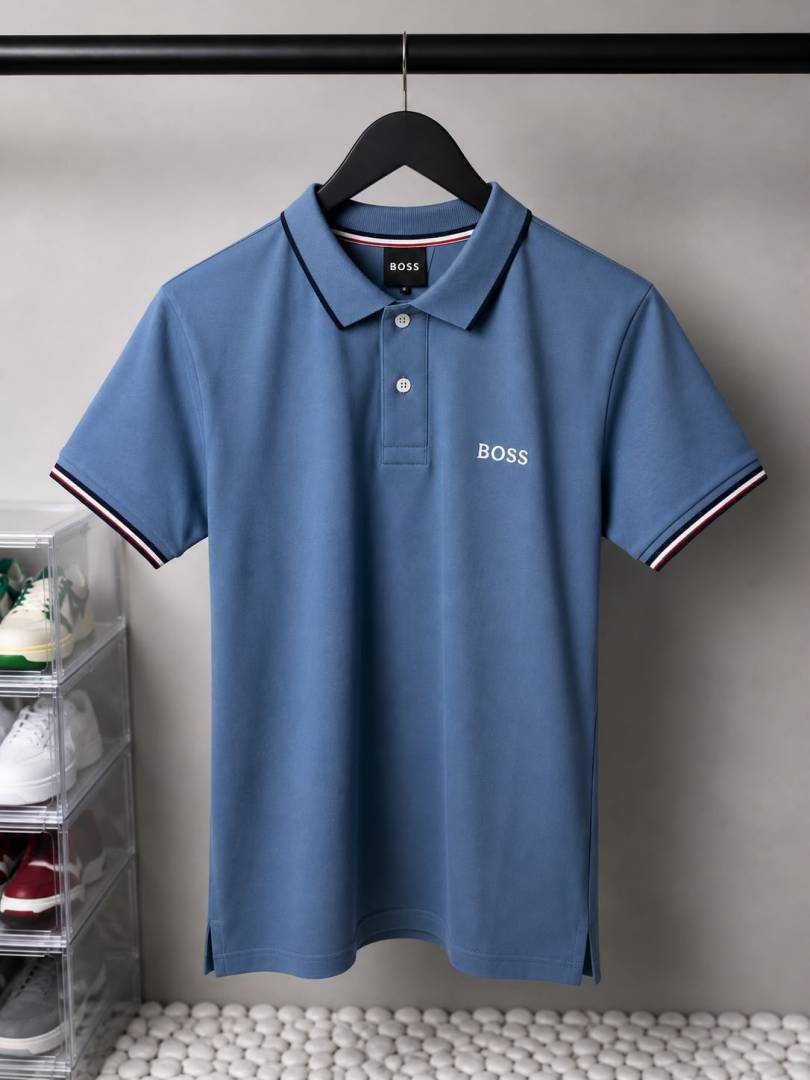Hug_ Bos_s Premium Polo T-Shirt with OG Box Packaging 1794