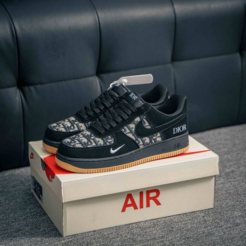 Nike Airforce 1 Low Dioorr Black