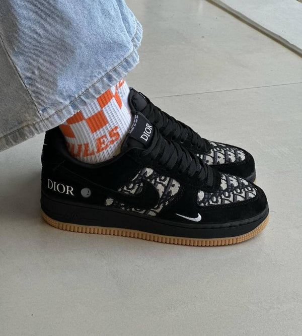 Nike Airforce 1 Low Dioorr Black