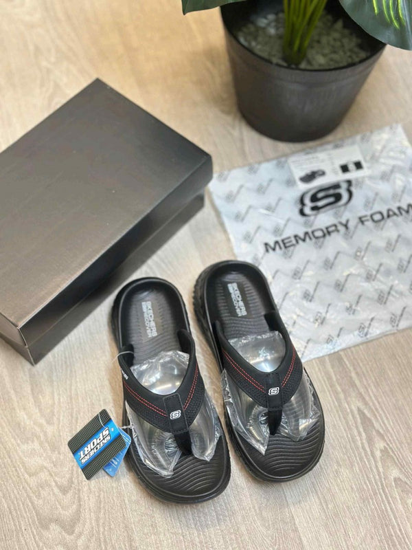 Skechers Go Recover Premium All Black Simplex