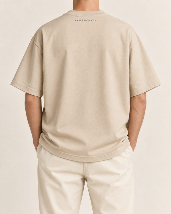 Desert Line Oversized Graphic Tee